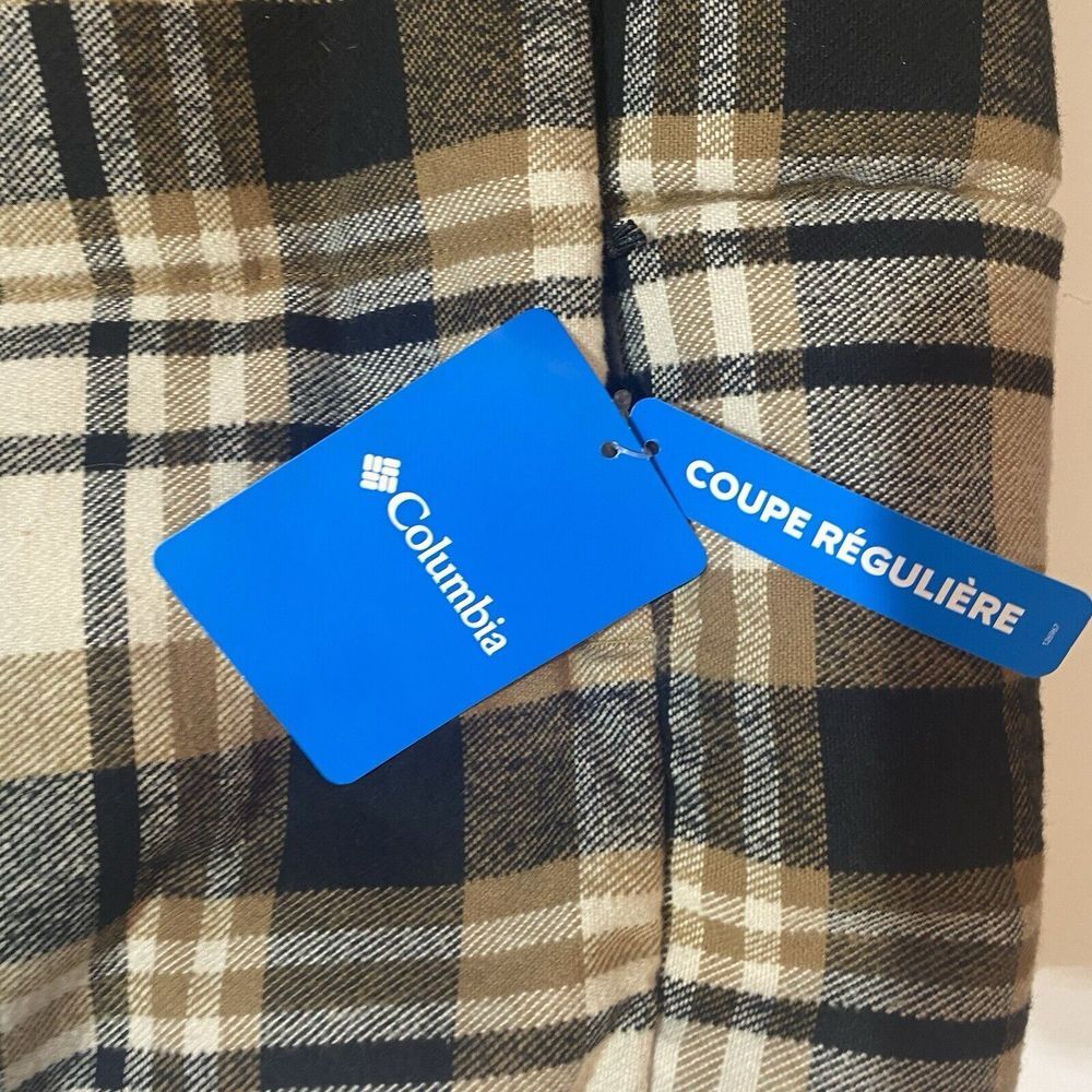 NWT Columbia Men's Puffect Novelty Plaid Puffer Jacket Full Zip Size XL $150 - Picture 4 of 13